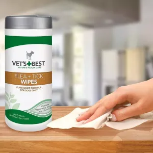50-Pack Vets Best Flea   Tick Wipes