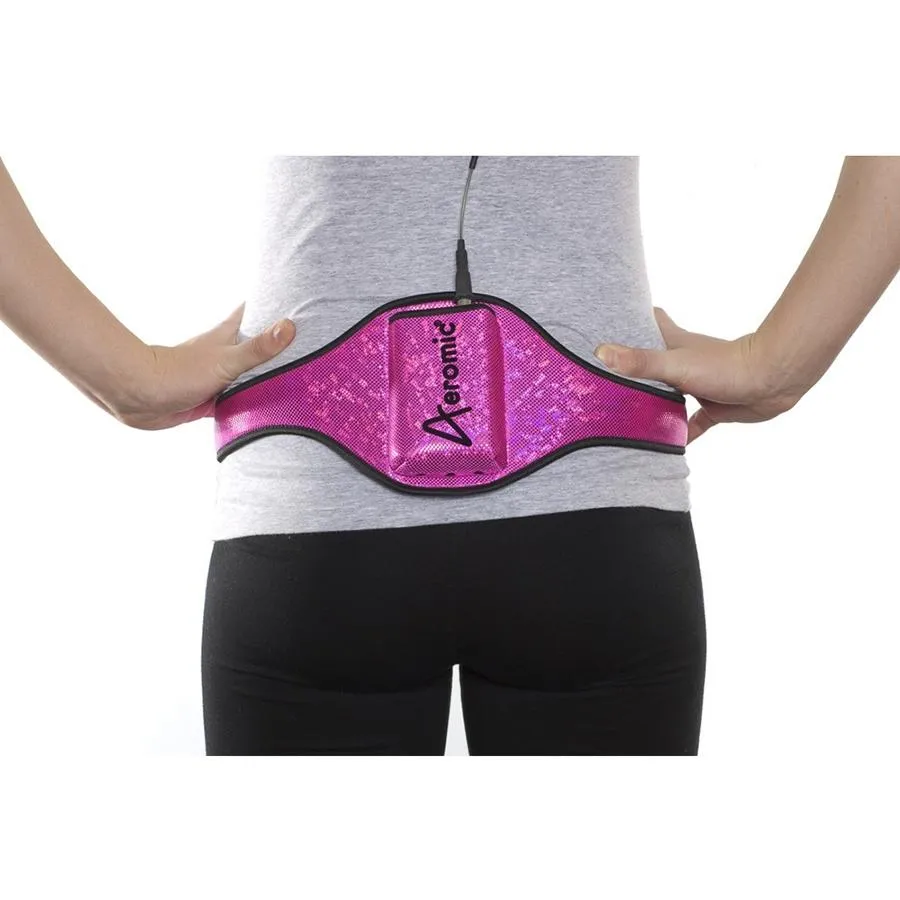 Aeromic Blue Sparkle Mic Belt