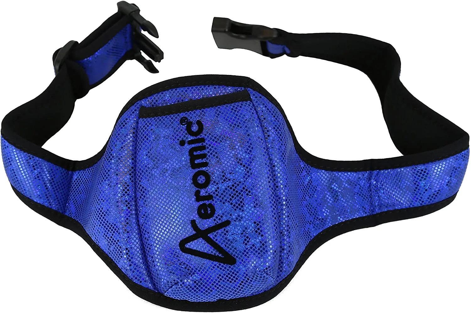 Aeromic Blue Sparkle Mic Belt