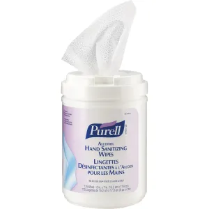 Alcohol Hand Sanitizing Wipes, Box of 175