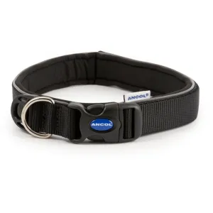 Ancol Extreme Size 5 (40-46cm) Black Dog Collar