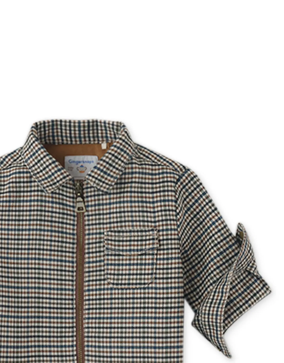BABY BOYS AMAZING DUDE EMBRO OVERSHIRT JACKET
