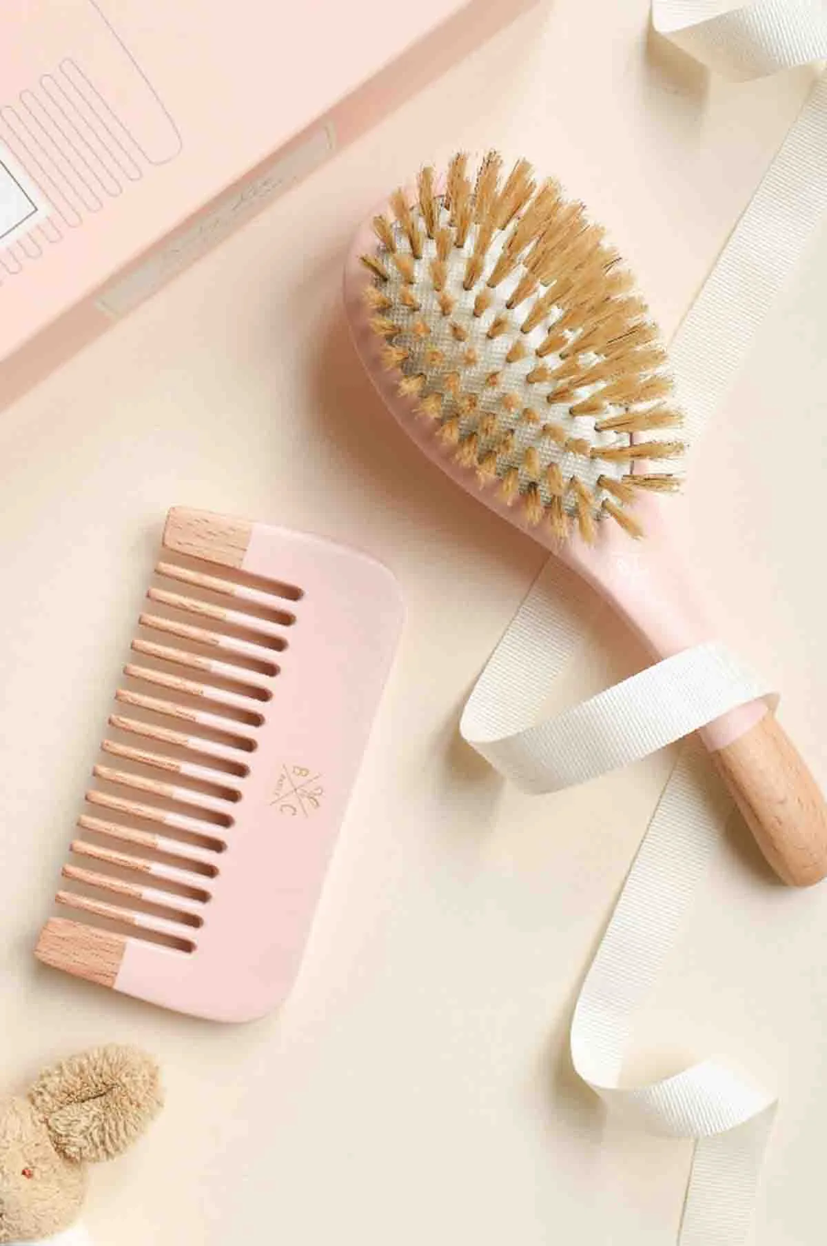 Baby Hair Set Pink