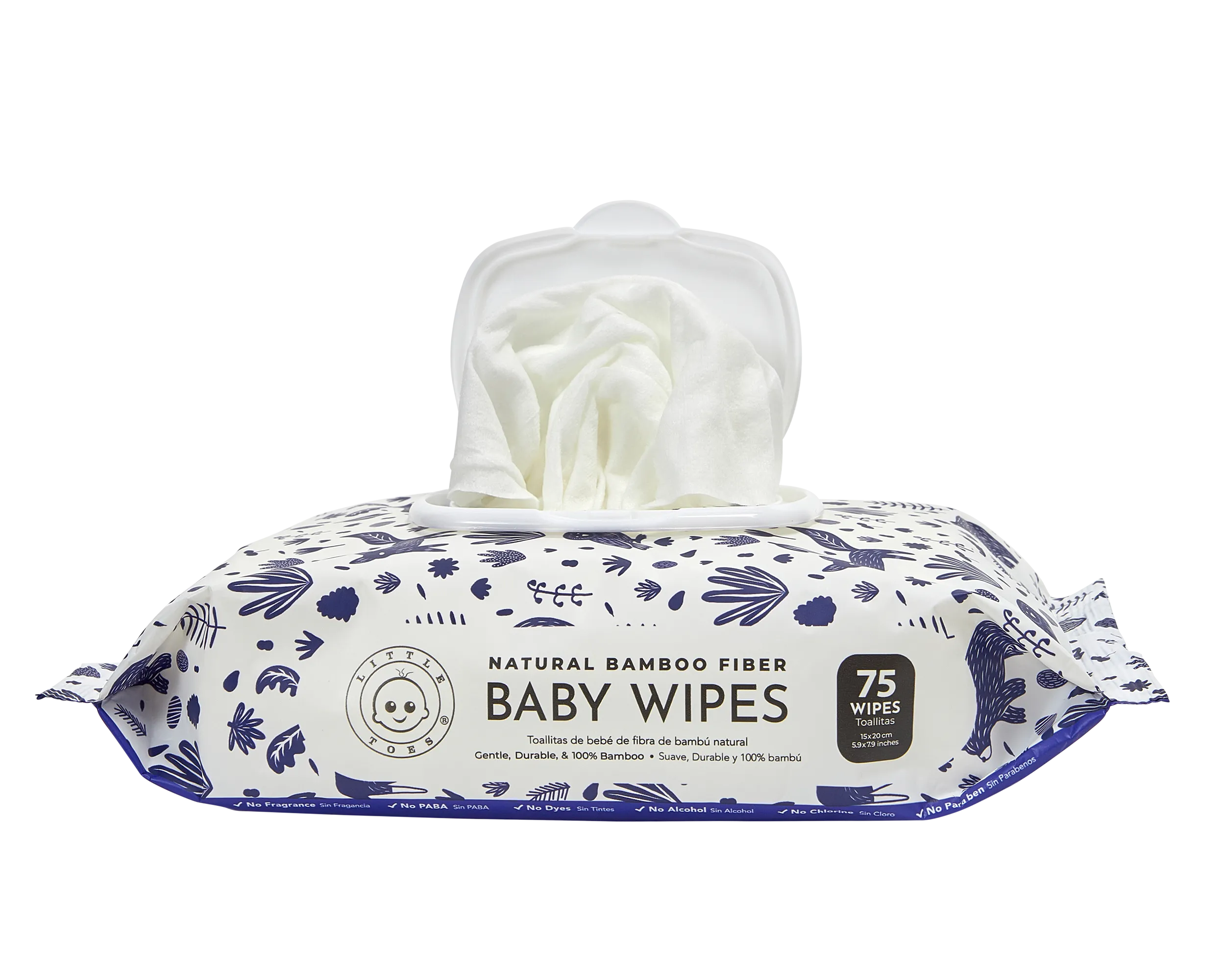 Baby Wipes- Pack of 75 Woodland
