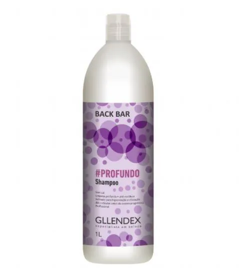 Back Bar Deep Salt Free Anti Waste Lavatory Brightness Shampoo 1L - Gllendex