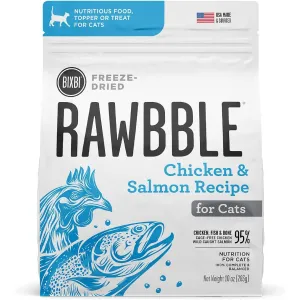 Bixbi Rawbble Freeze Dried Chicken & Salmon Raw Cat Food 10oz