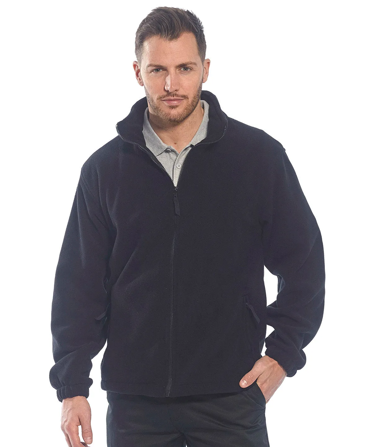 Black - Aran fleece (F205)