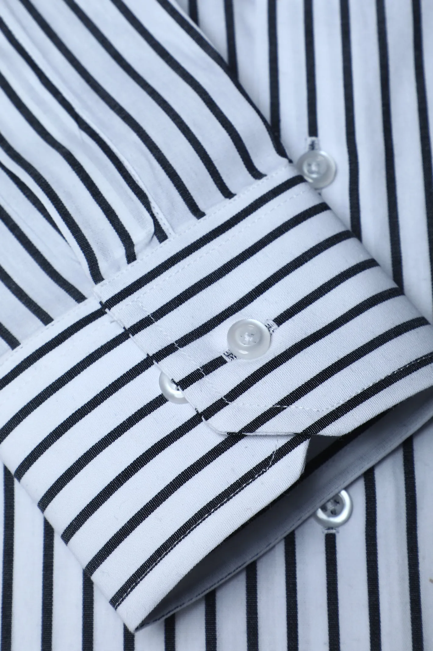 Black Stripe Formal Shirt