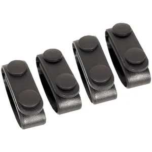 Blackhawk Molded Belt Keepers 4-Pack - Black