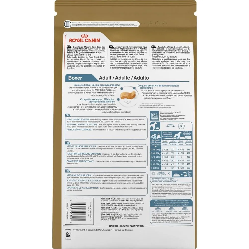 Boxer Adult Dry Dog Food