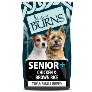 Burns Senior  Original Toy Breed with Chicken & Rice