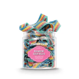 Candy Club Rainbow Sour Belts