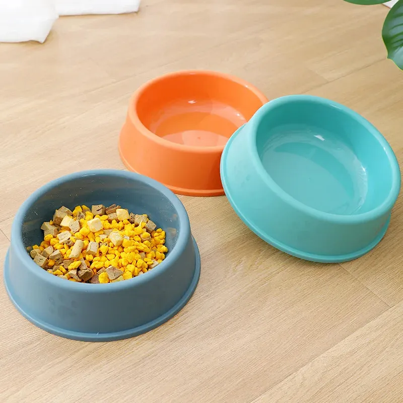 Candy Color Lightweight Pet Feeding Bowl
