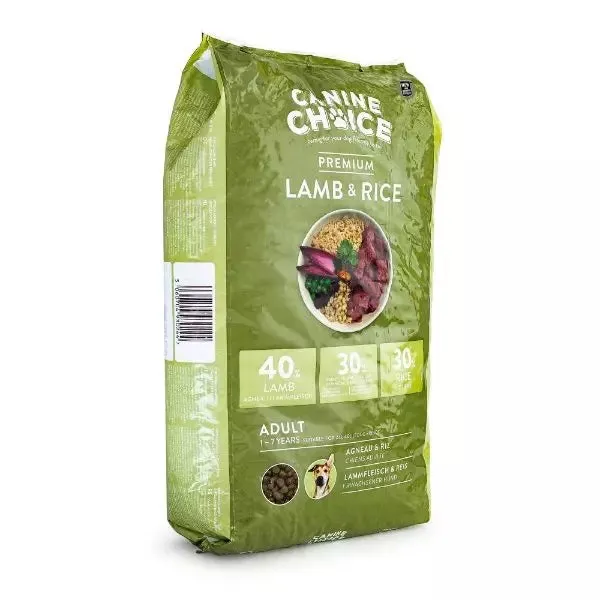 Canine Choice Premium Adult Dry Dog Food - Lamb