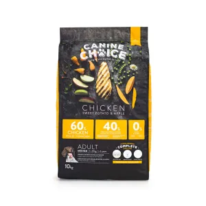 Canine Choice Super Premium Grain Free Medium Adult Dry Dog Food - Chicken