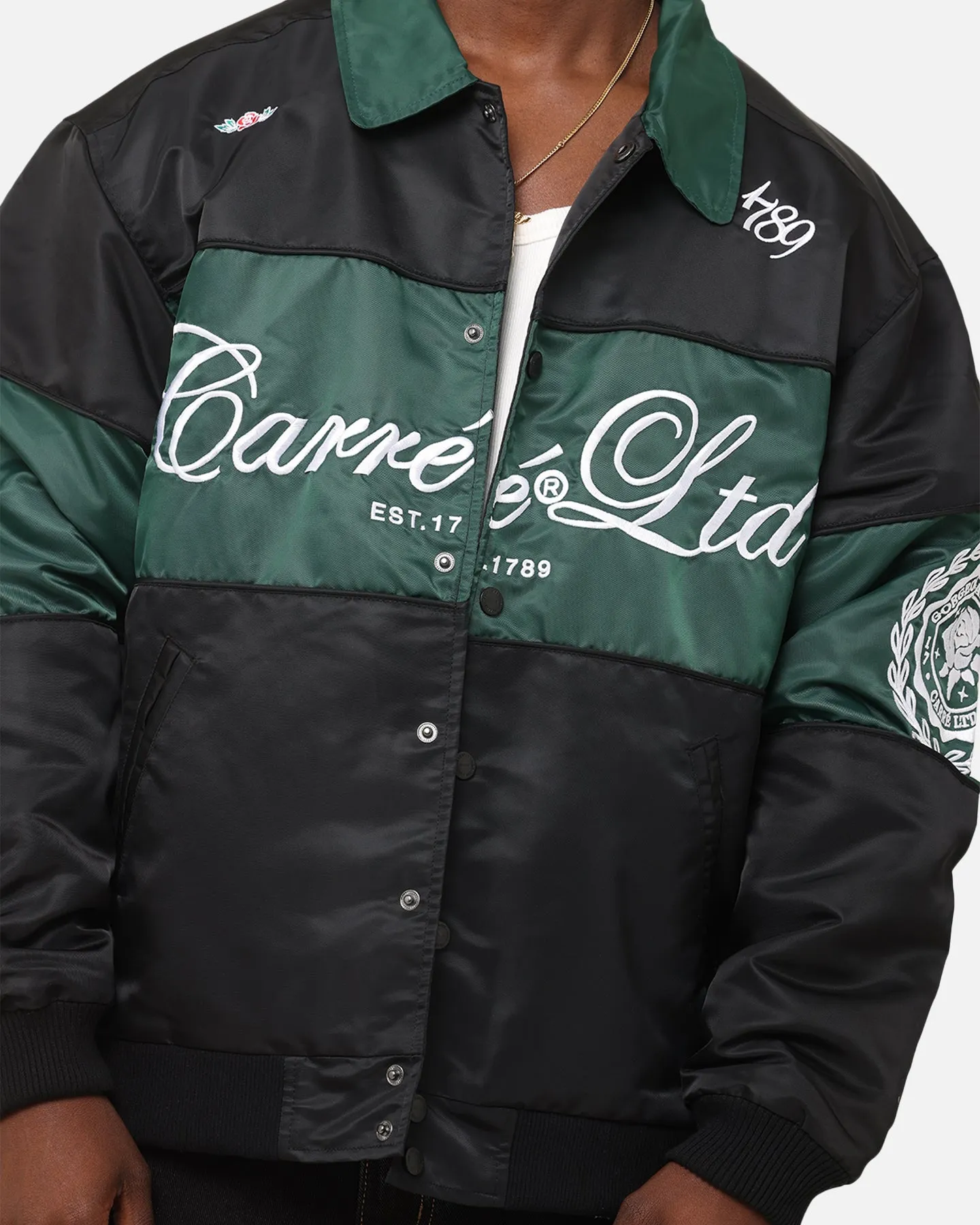 Carre Established Jacket Black/Green