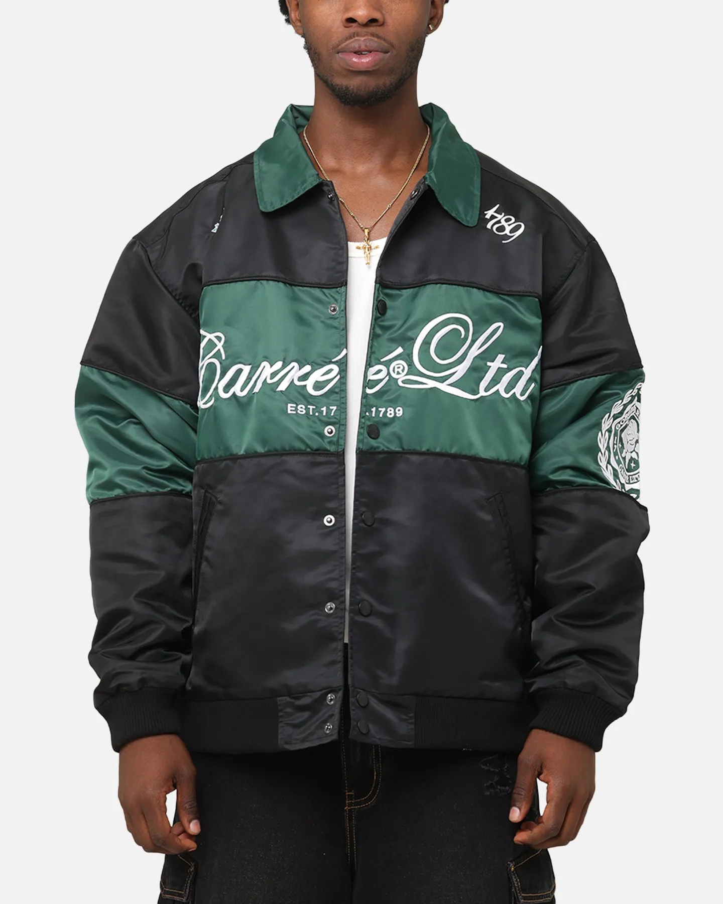 Carre Established Jacket Black/Green