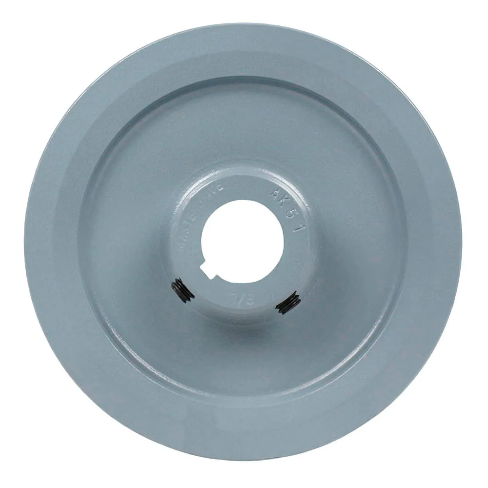 Cast Iron 4.95" Single Groove V Style A Belt 4L for 7/8" Shaft Pulley Sheave