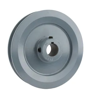 Cast Iron 5.5" Single Groove Pulley V Style B Belt 5L for 7/8" Keyed Shaft