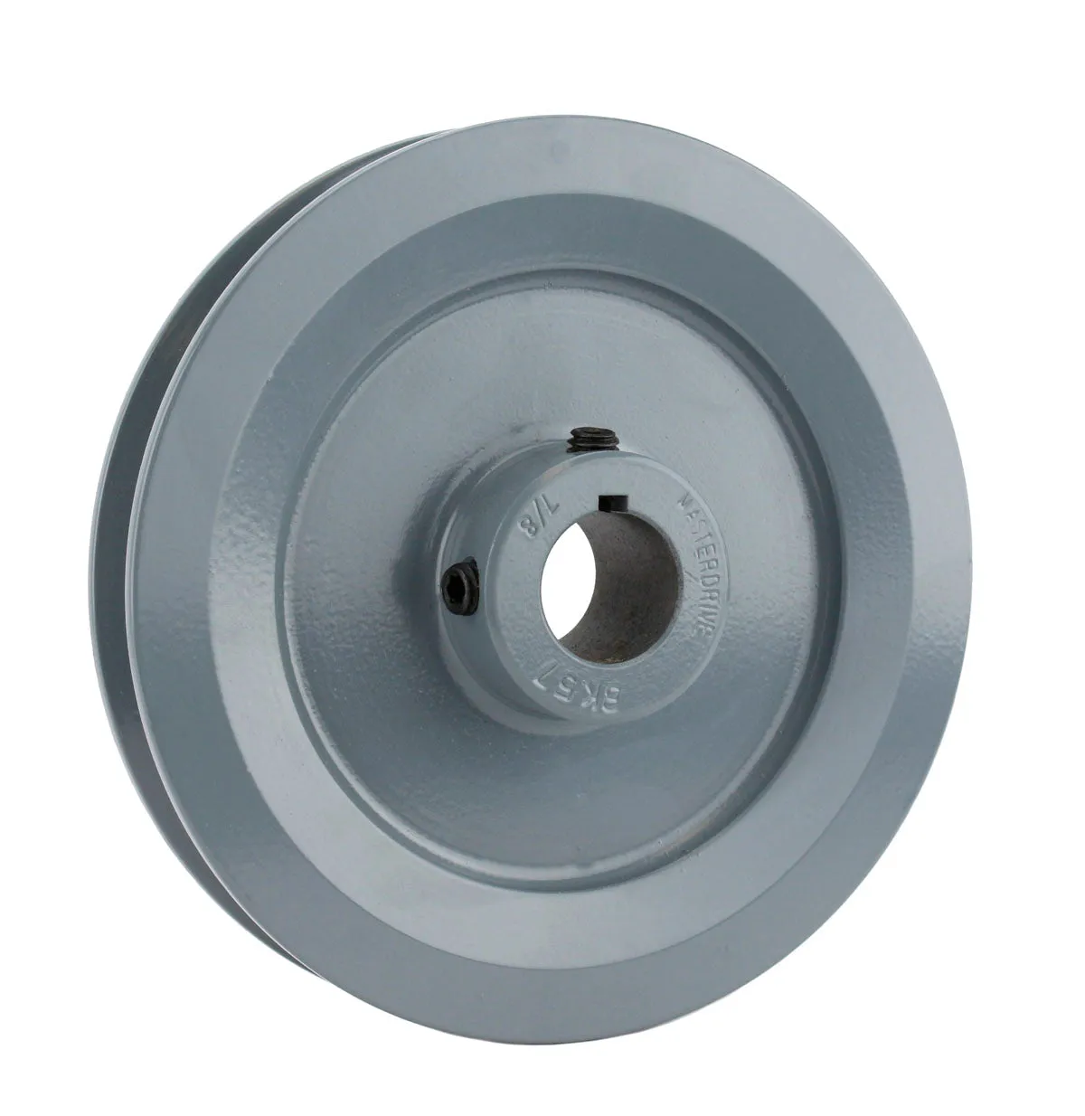 Cast Iron 5.5" Single Groove Pulley V Style B Belt 5L for 7/8" Keyed Shaft
