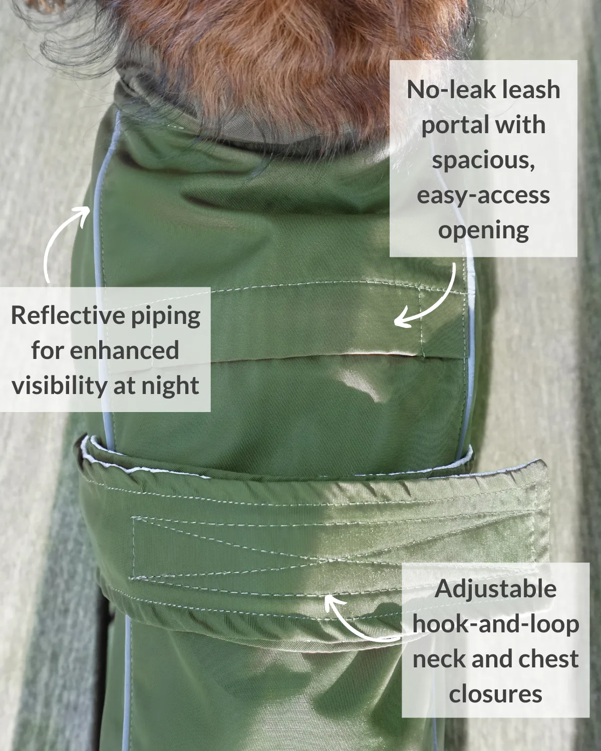 City Slicker Dog Jacket & Raincoat