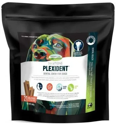 Crooked Lane Plexident Dental Chew For Dogs 21 Pack 840g
