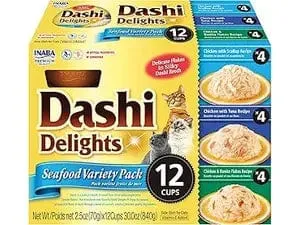 Dashi Delights Seafoods Variety Pack 12 Cups