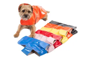 Dog Coat - Slickers, Raincoats - 8-16" - 6 Color Options
