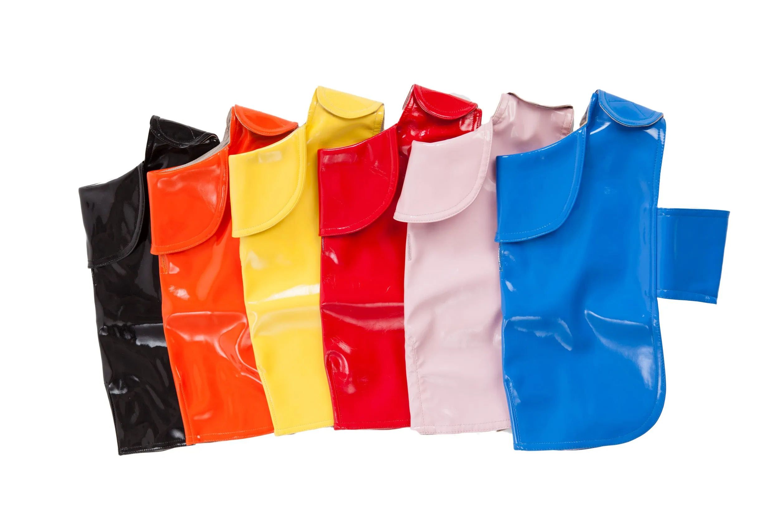 Dog Coat - Slickers, Raincoats - 8-16" - 6 Color Options