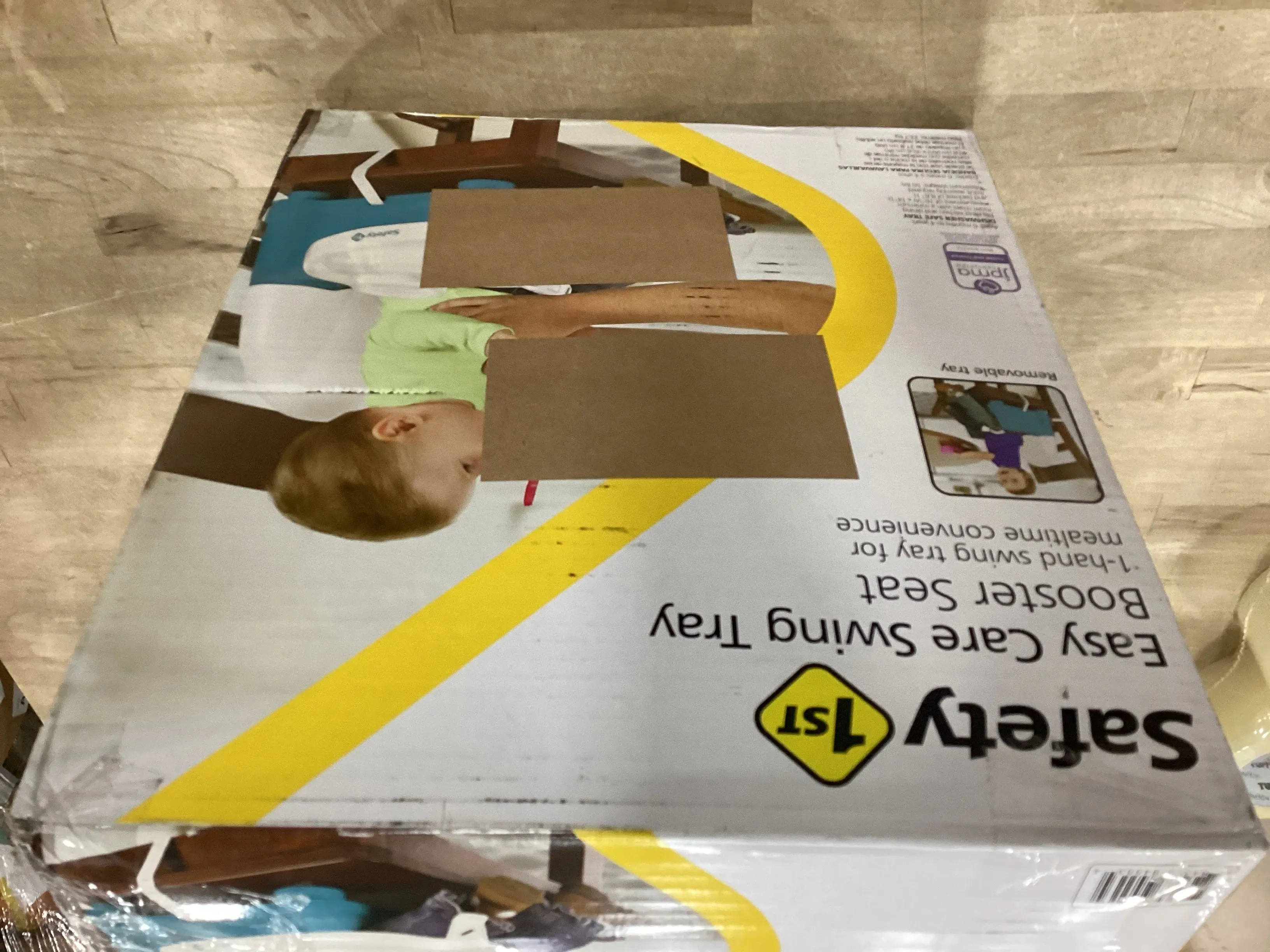 Easy Care Swing Tray Feeding Booster - Atlantis