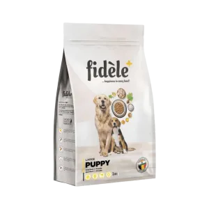 FIDELE PLUS PUPPY LARGE DRY FOOD (M)