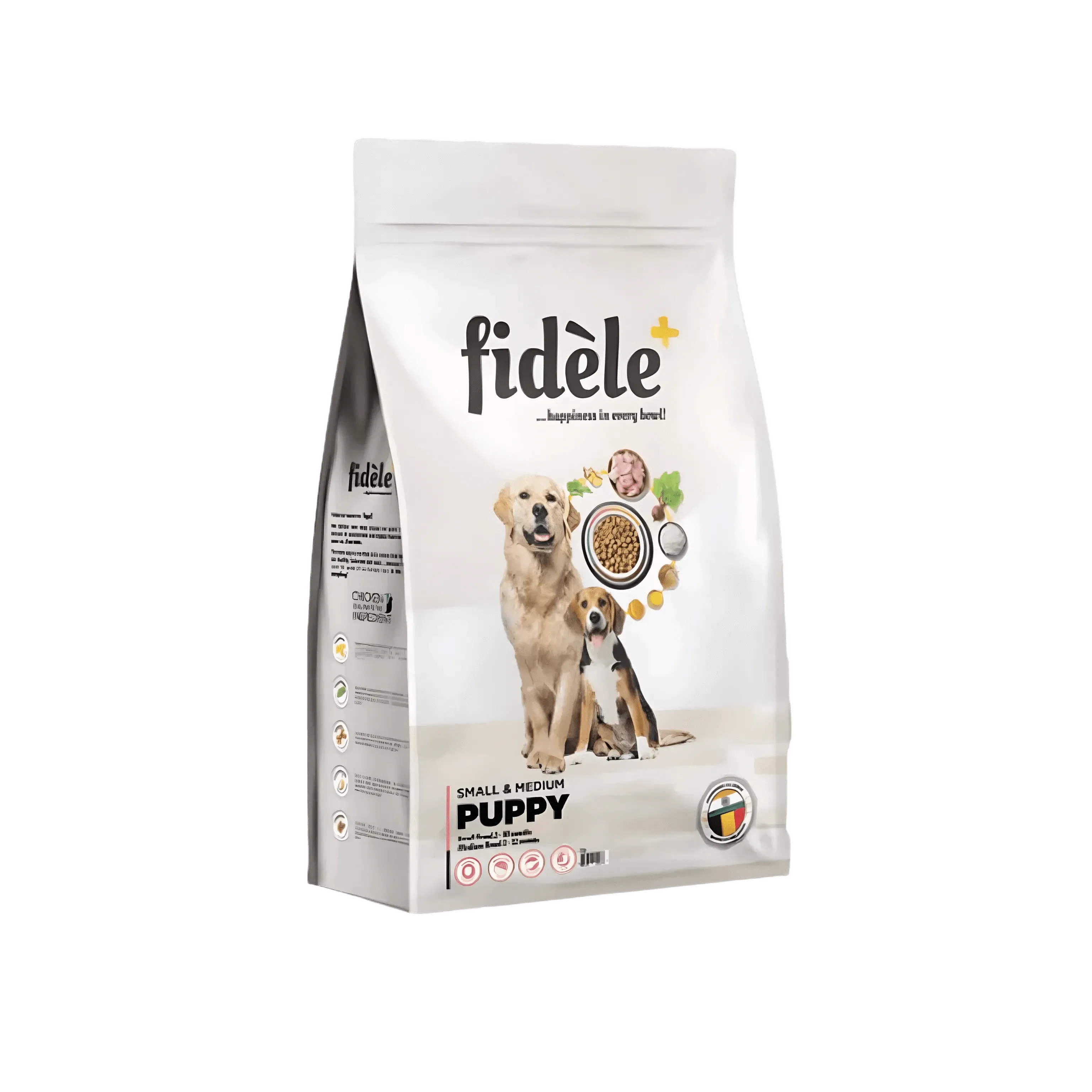 FIDELE PLUS PUPPY SMALL & MEDIUM DRY FOOD (M)
