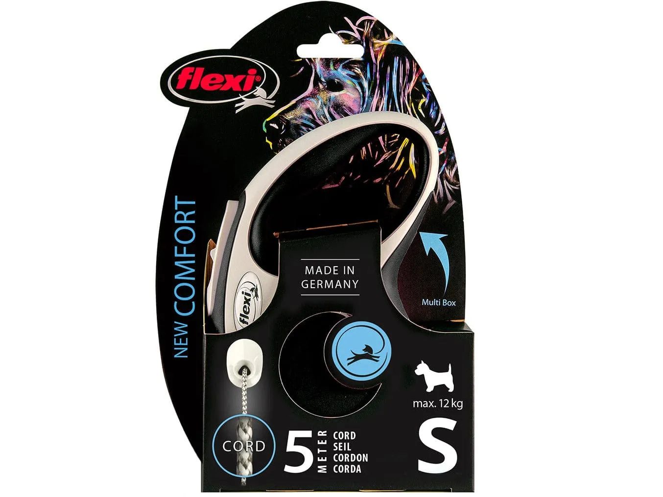 Flexi new comfort cord S/5M black
