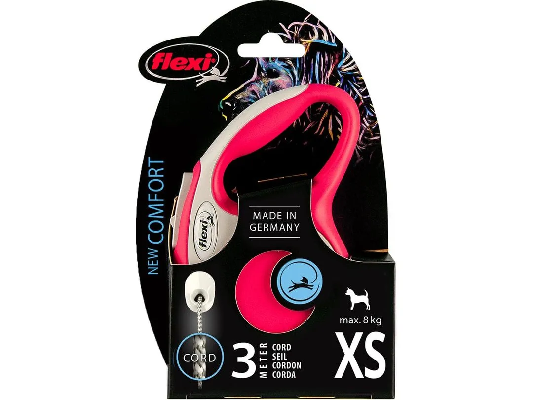 Flexi new comfort cord XS/3M red