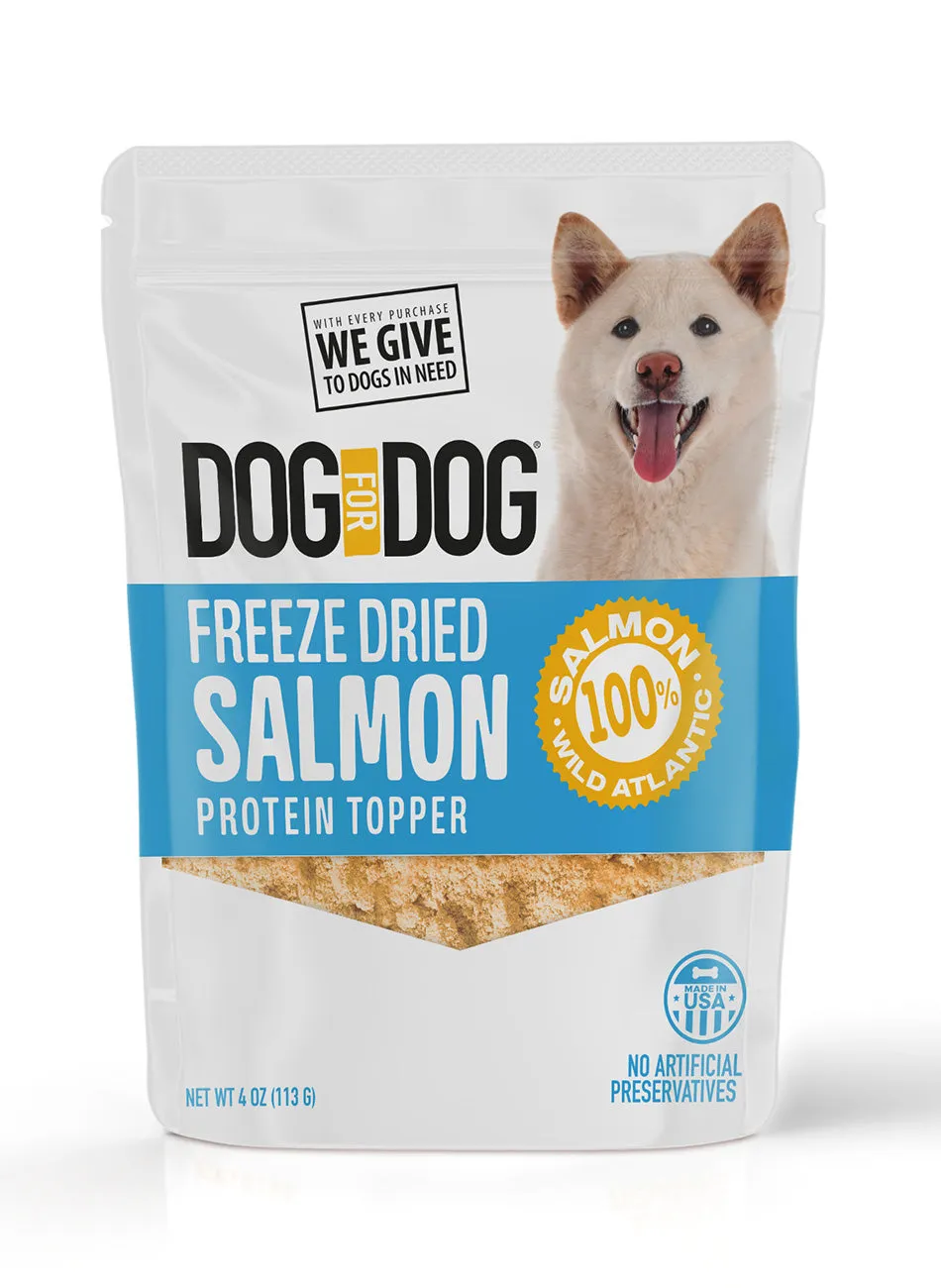 Freeze Dried Protein Topper Beef   Chicken   Salmon Bundle (4oz)