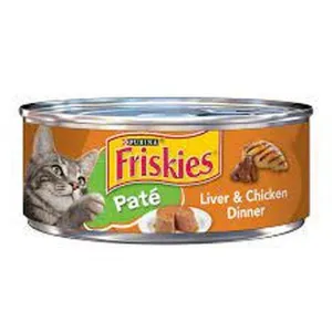 Friskies Cat Food Pate Liver And Chicken 1x24 156gm