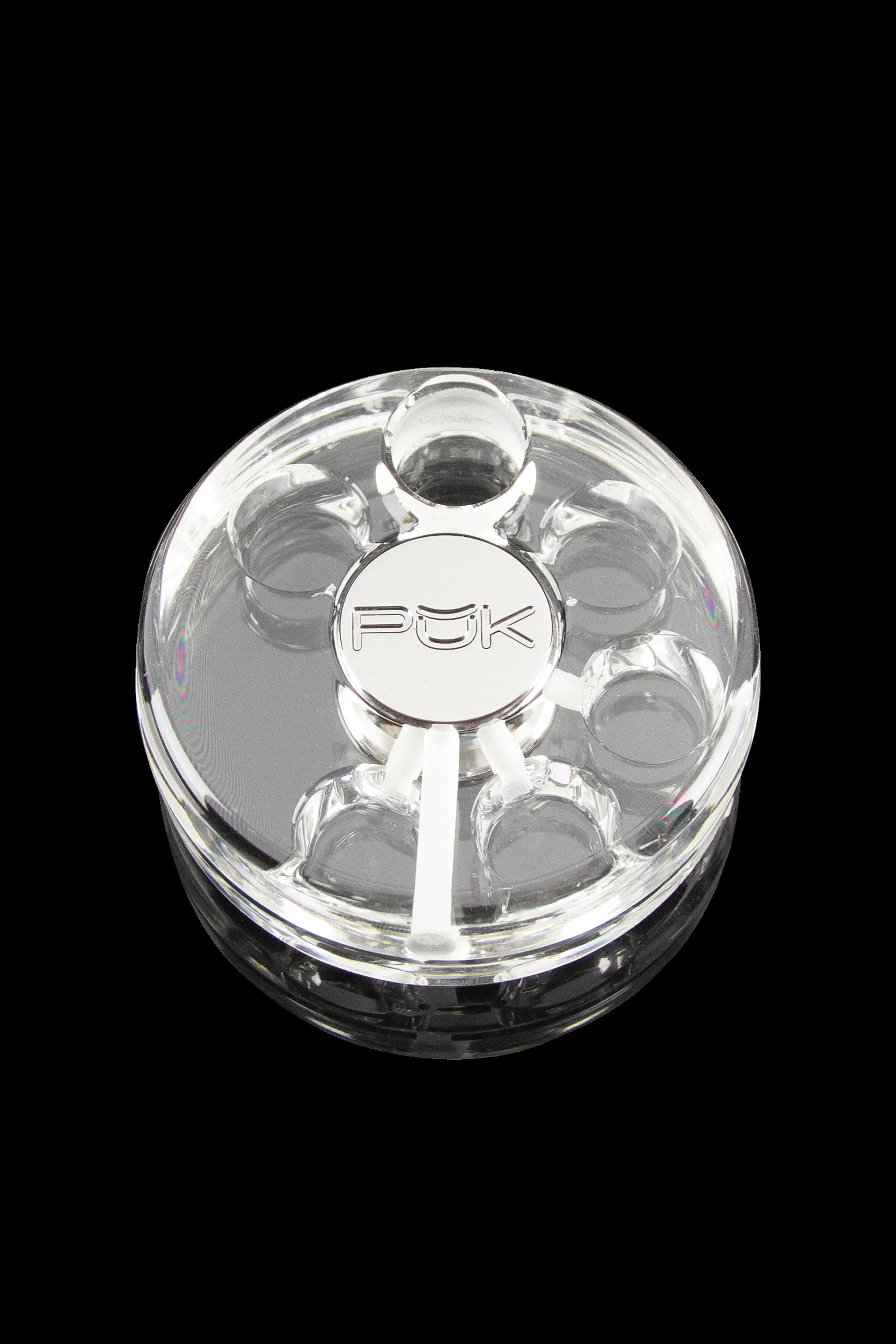 Glass PŬK Cannabis Container and Smoking Device