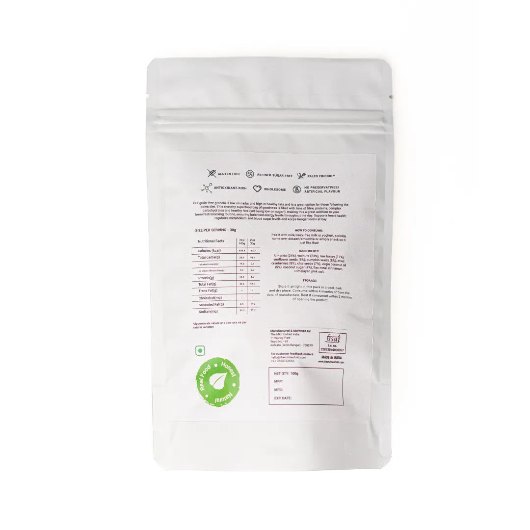 Grain Free Granola