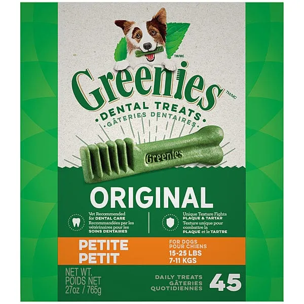 Greenies Original Petite Dog Dental Treats