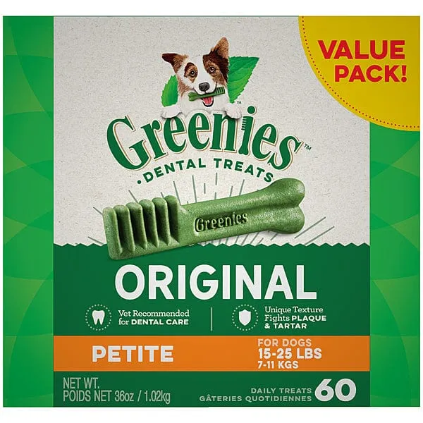 Greenies Original Petite Dog Dental Treats