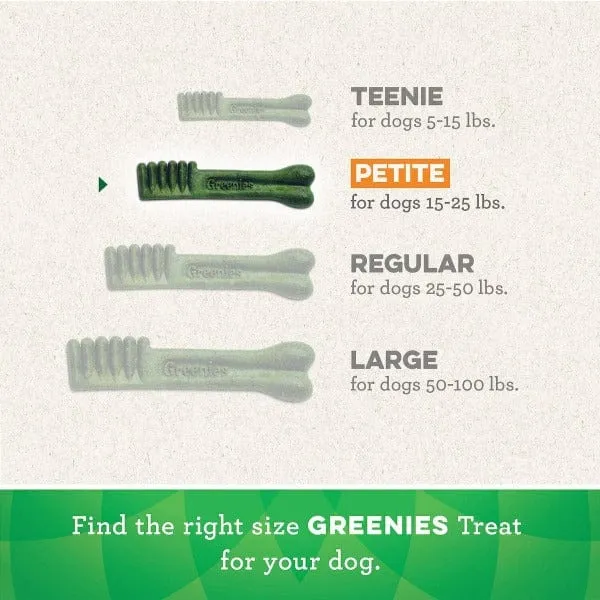 Greenies Original Petite Dog Dental Treats