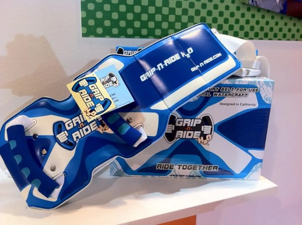 Grip N Ride H20 White/Blue Safety Belt