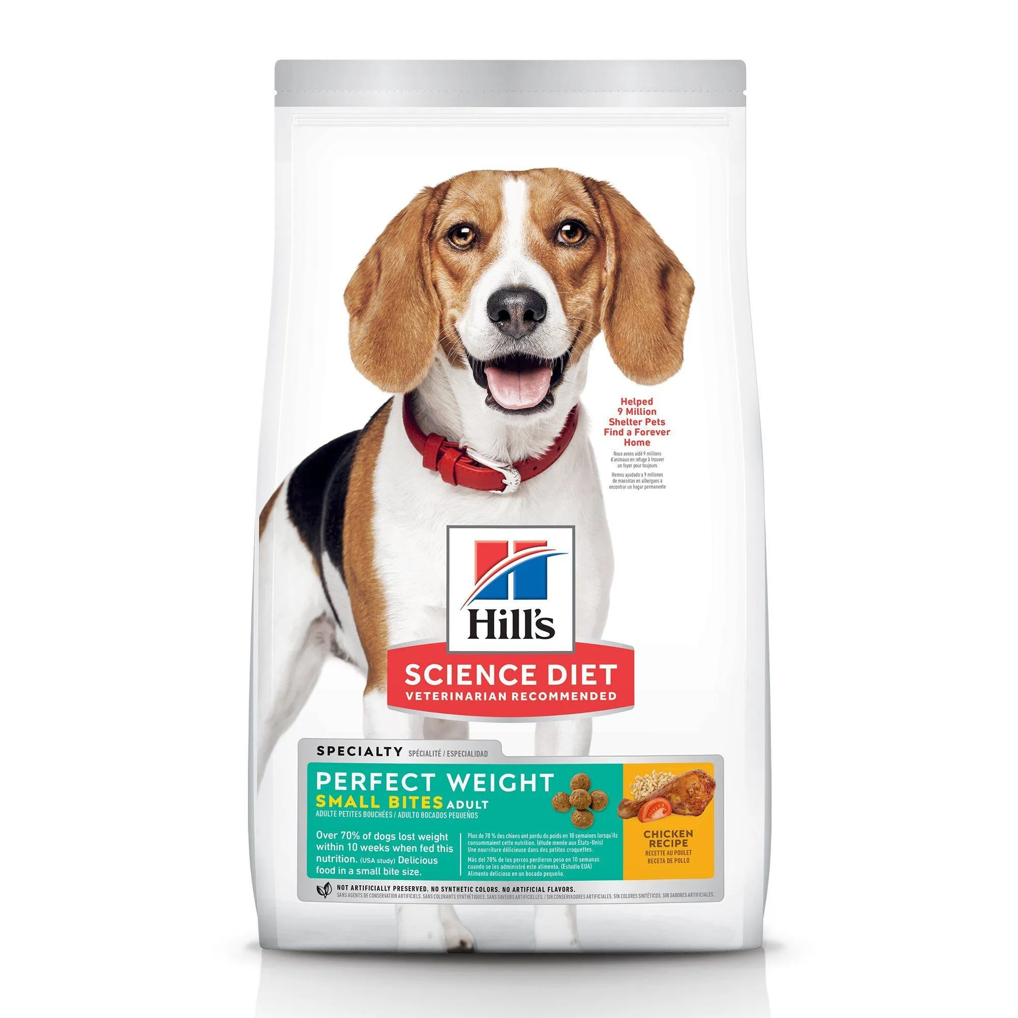 Hill's Science Diet Adult Perfect Weight Small Bites Dry Dog Food, Chicken Recipe