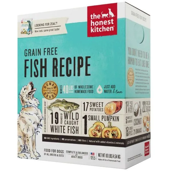 Honest Kitchen  Dehydrated Grain Free Fish Recipe (Zeal)