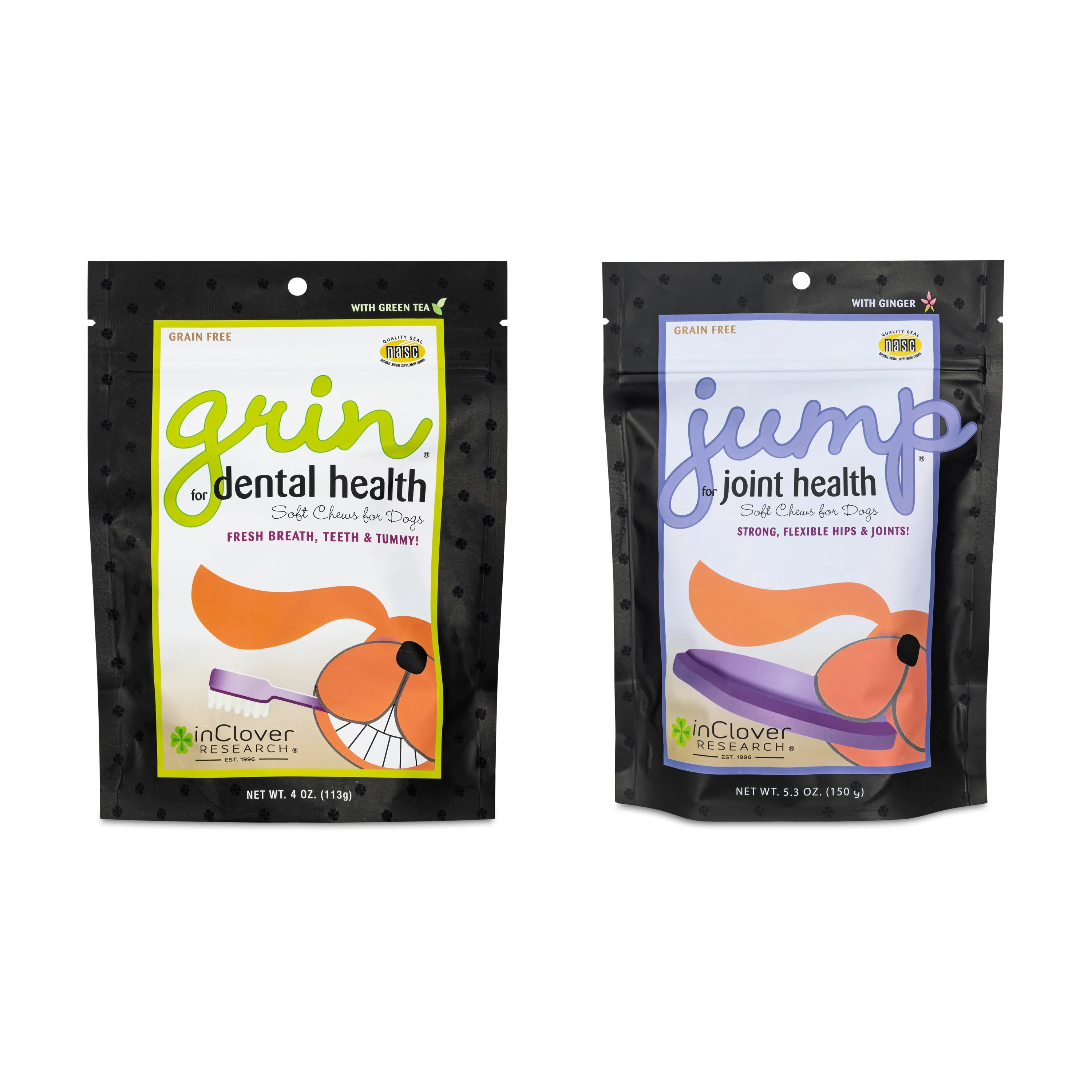In Clover Dental Grin Daily Dog Treats