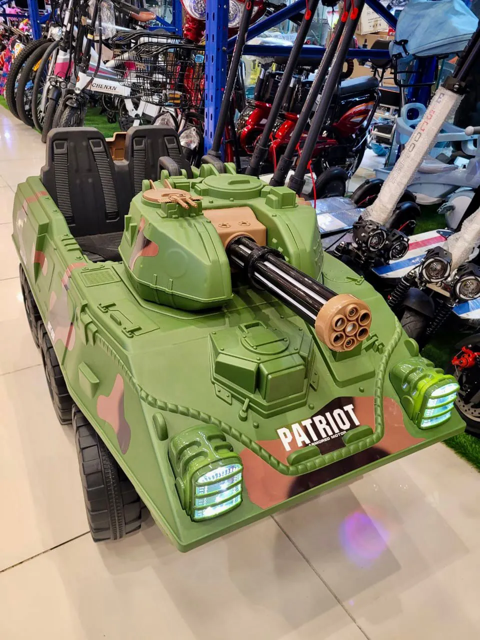 kids electric tank car remote control children ride on car army tank 12V