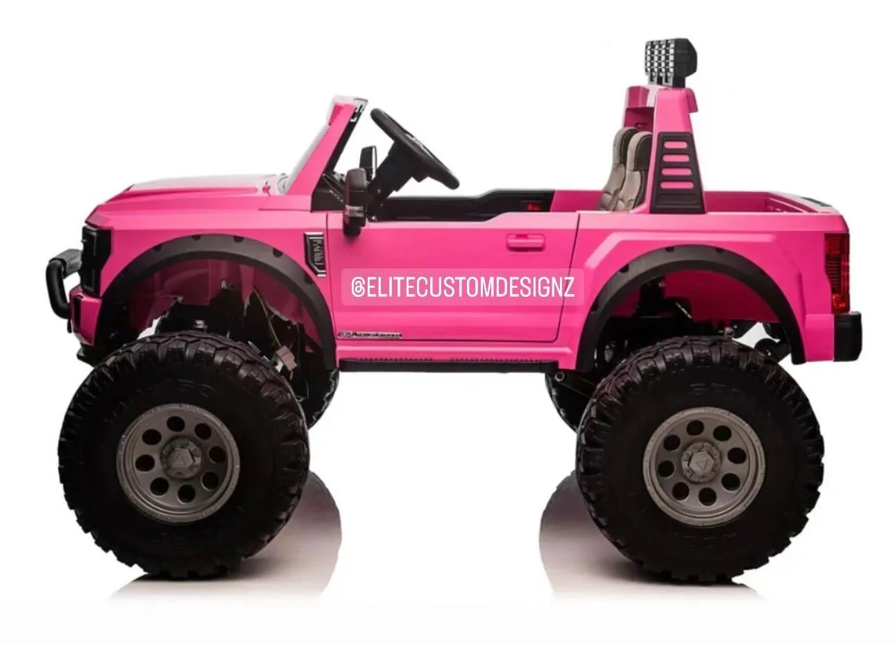 Licensed 2025 Ford Super Duty F450 Lifted Monster Truck 24V Upgraded 4x4 | 2 Seater | Leather Seats | Massive Rubber Tires | Remote | Up to 15KPH