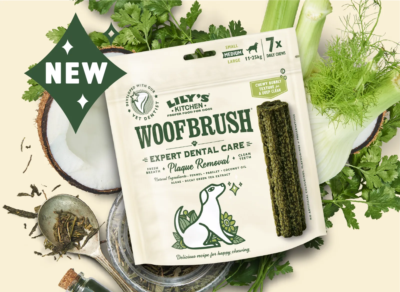 Lily's Kitchen Woof Brushes