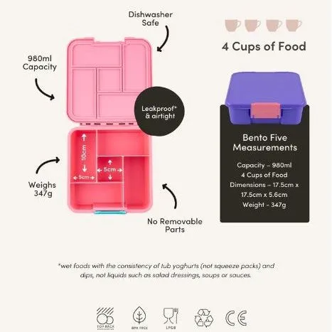 Little Lunch Box Co - Bento Five - Grape