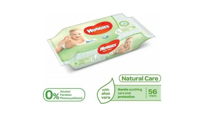 LOWEST PRICE EVER: (Less than 2¢ per Wipe!) Huggies Resealable Baby Wipes Natural Care with Aloe Vera – Ships quick!